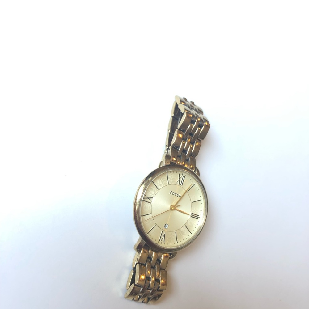 Gold Fossil Watch 🤩